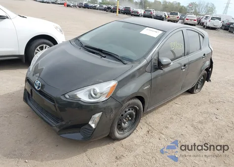 2016 Toyota Prius C Two из США, поврежденный, VIN JTDKDTB39G1129252
